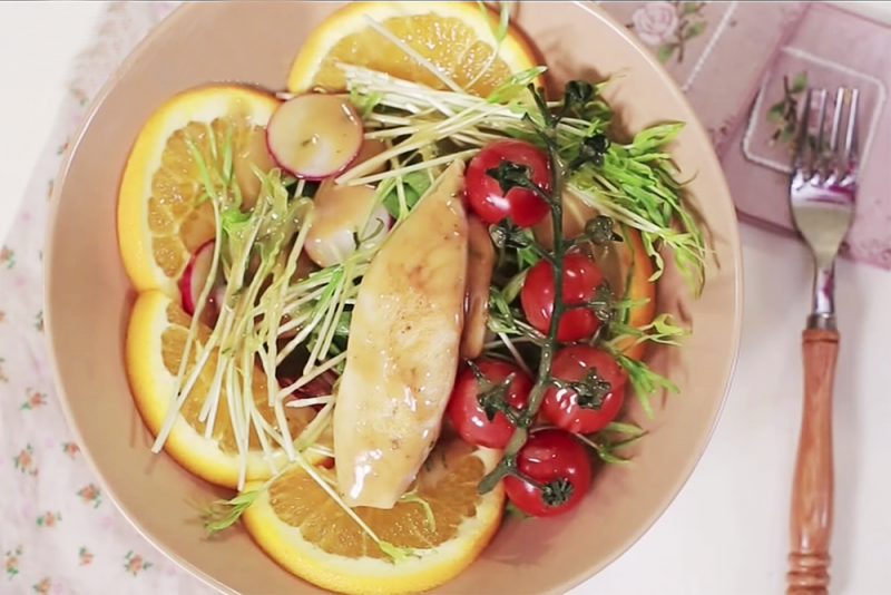 salad ga xot bo dau phong