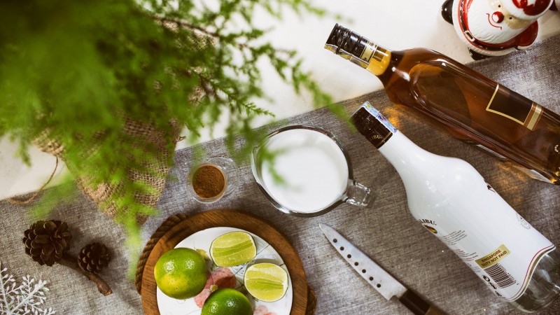 Cocktail tuyet trang