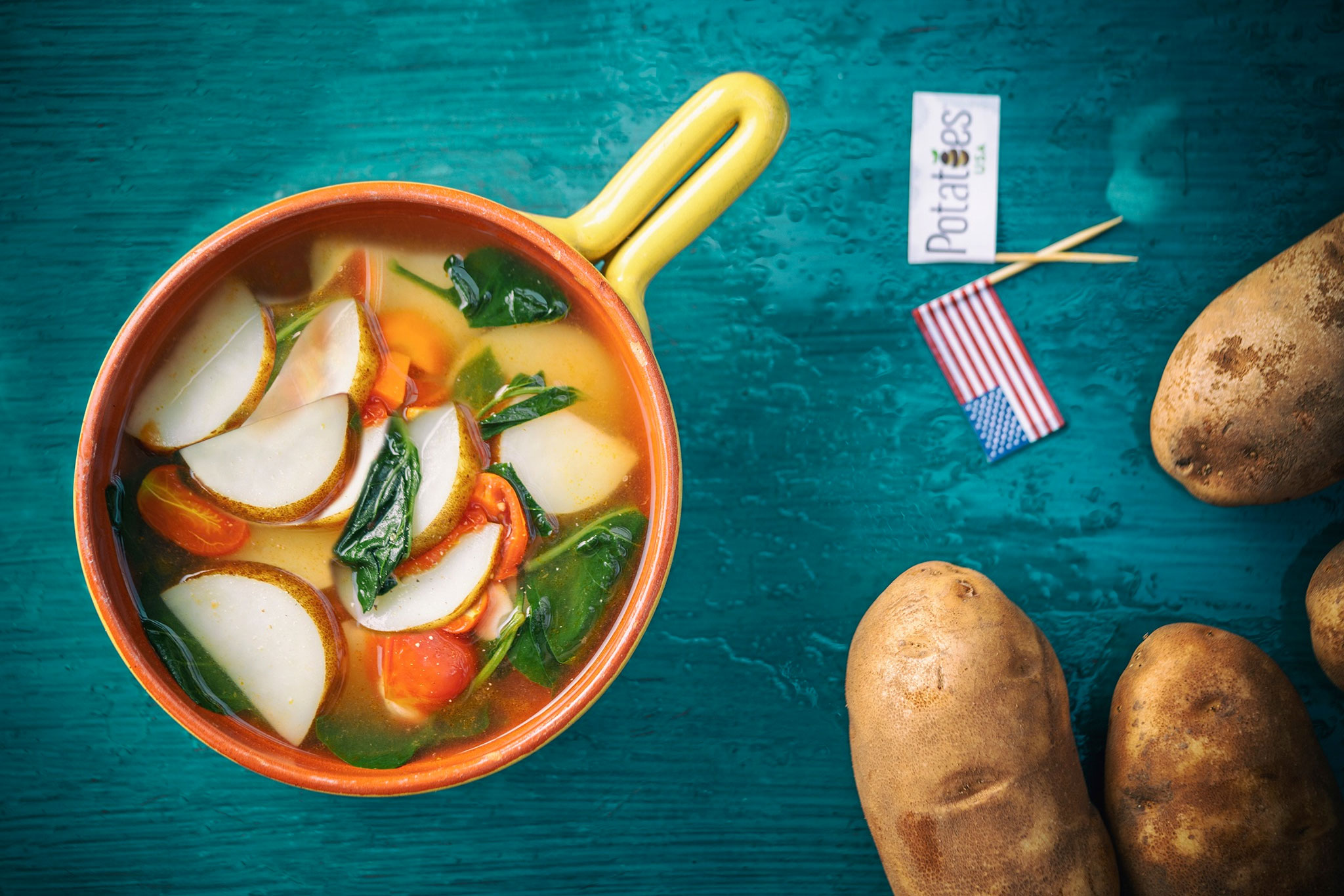 soup khoai tây