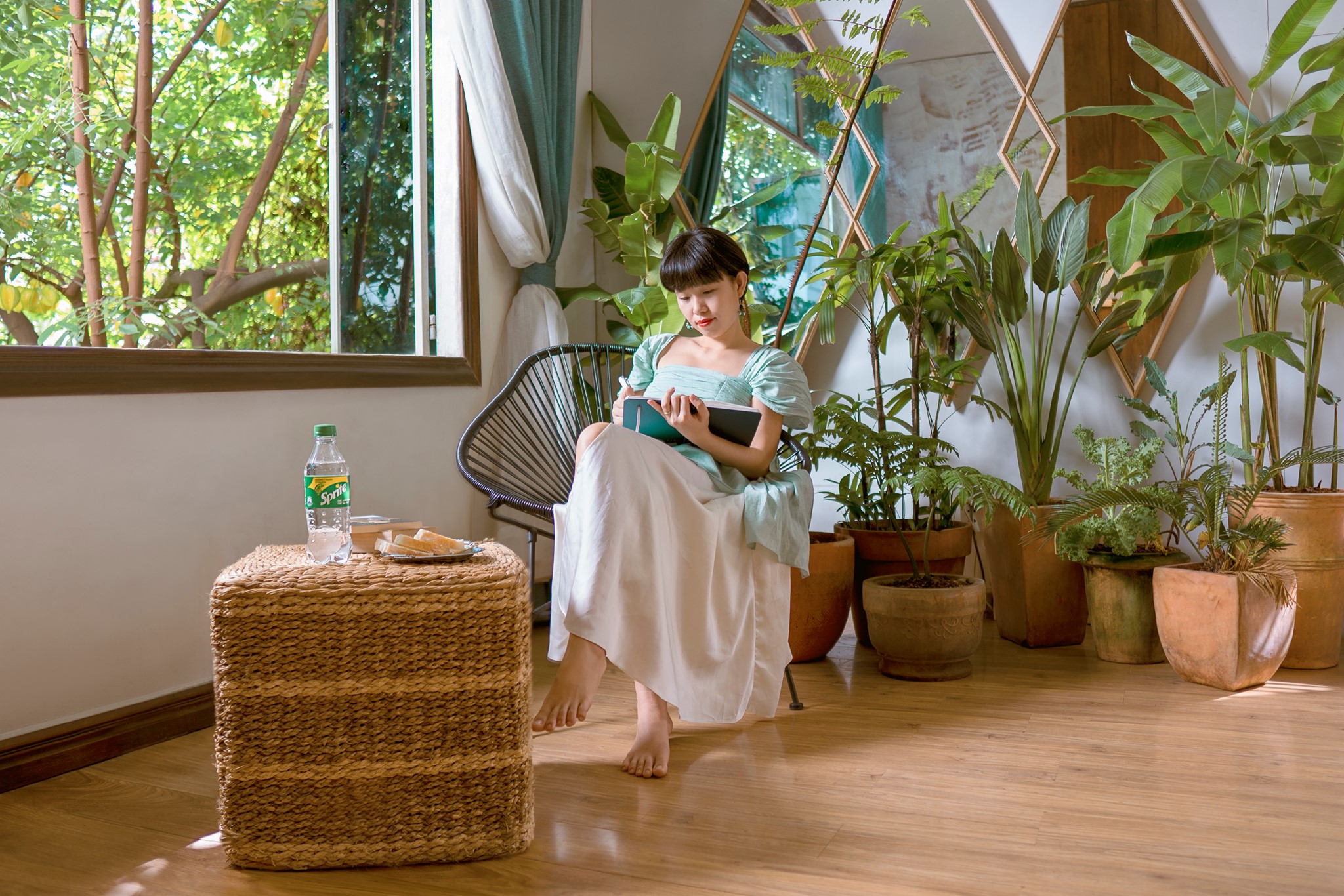 mảng xanh giữa thị thành